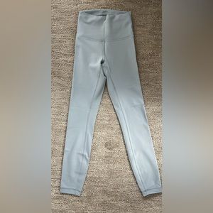Lululemon Wunder High Rise Training leggings - size 2 - grey